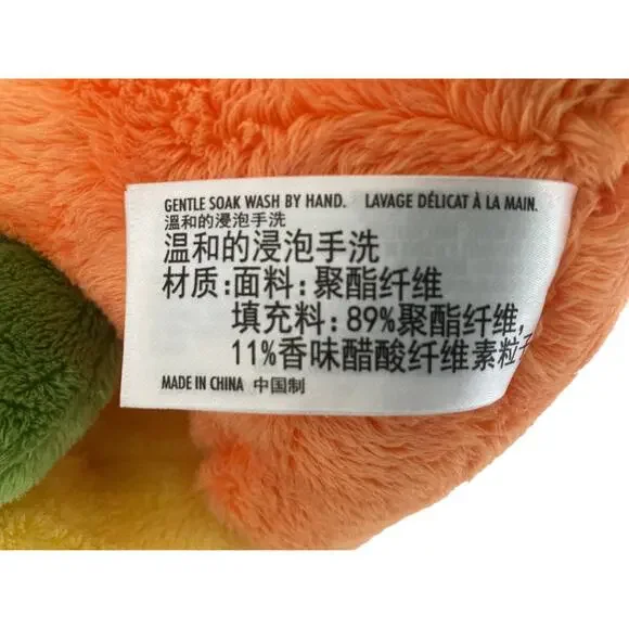 NWT Disney Orange Bird Big Feet Scented Plush 10 inches - Picture 10 of 11